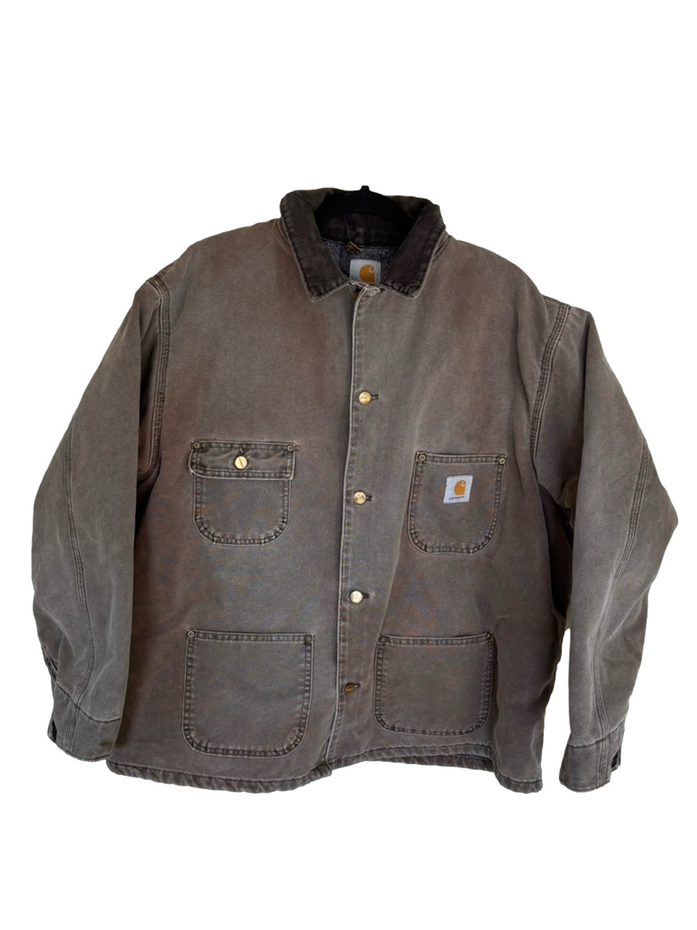 Vintage Carhartt Brown Duck Work Jacket